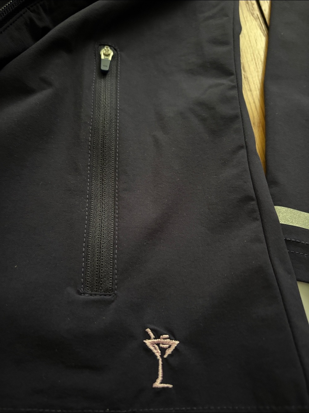 Golftini ⛳️ Women's Navy Full-Zip Performance Jacket NWT - Picture 6 of 9
